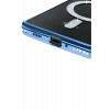 Mey İthalat®   Redmi 14C Joke Simli Magneticsafe Kılıf - Mavi