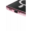 Mey İthalat®   Redmi 14C Joke Simli Magneticsafe Kılıf - Pembe