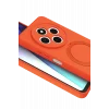 Mey İthalat®   Redmi 14C Regal Magsafe Standlı Kapak - Turuncu
