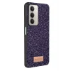 Mey İthalat®   Redmi 15 4G Bright Simli Kapak - Derin Mor