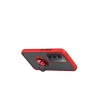 Mey İthalat®   Redmi 15 4G Montreal Yüzüklü Silikon Kapak - Kırmızı