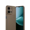 Mey İthalat®   Redmi 15C 4G Auto Focus Karbon Kapak - Kahverengi
