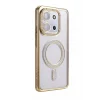 Mey İthalat®   Redmi 15C 4G Joke Simli Magneticsafe Kılıf - Gold