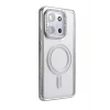 Mey İthalat®   Redmi 15C 4G Joke Simli Magneticsafe Kılıf - Gümüş