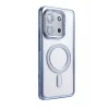 Mey İthalat®   Redmi 15C 4G Joke Simli Magneticsafe Kılıf - Mavi