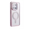 Mey İthalat®   Redmi 15C 4G Joke Simli Magneticsafe Kılıf - Pembe
