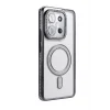 Mey İthalat®   Redmi 15C 4G Joke Simli Magneticsafe Kılıf - Siyah