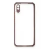 Mey İthalat®   Redmi 9A Kılıf Miami Şeffaf Silikon - Açık Mor