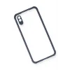 Mey İthalat®   Redmi 9A Kılıf Miami Şeffaf Silikon - Gri