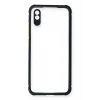 Mey İthalat®   Redmi 9A Kılıf Miami Şeffaf Silikon - Lacivert