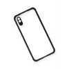 Mey İthalat®   Redmi 9A Kılıf Miami Şeffaf Silikon - Lacivert