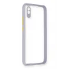 Mey İthalat®   Redmi 9A Kılıf Miami Şeffaf Silikon - Lila