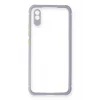 Mey İthalat®   Redmi 9A Kılıf Miami Şeffaf Silikon - Lila