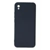 Mey İthalat®   Redmi 9A Kılıf Nano içi Kadife Silikon - Lacivert