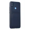 Mey İthalat®   Redmi 9C Kılıf Kelvin Kartvizitli Silikon - Lacivert