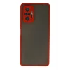 Mey İthalat®   Redmi Note 10 Pro Kılıf Montreal Silikon Kapak - Kırmızı