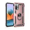 Mey İthalat®   Redmi Note 10 Pro Kılıf Sofya Yüzüklü Silikon Kapak - Rose