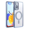 Mey İthalat®   Redmi Note 12 Pro 4G Joke Simli Magneticsafe Kılıf - Mavi