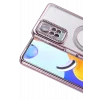 Mey İthalat®   Redmi Note 12 Pro 4G Joke Simli Magneticsafe Kılıf - Pembe