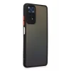 Mey İthalat®   Redmi Note 12 Pro 4G Kılıf Montreal Silikon Kapak - Siyah