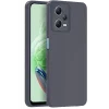 Mey İthalat®   Redmi Note 12 Pro 5G Kılıf Nano içi Kadife Silikon - Gri