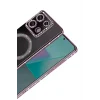 Mey İthalat®   Redmi Note 13 Pro 4G Joke Simli Magneticsafe Kılıf - Pembe