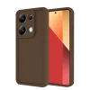 Mey İthalat®   Redmi Note 13 Pro 4G Kılıf Viera Silikon - Kahverengi