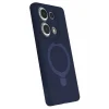 Mey İthalat®   Redmi Note 13 Pro 4G Regal Magsafe Standlı Kapak - Lacivert