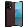 Mey İthalat®   Redmi Note 13 Pro 5G Kılıf Aras Deri Kapak - Bordo
