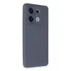 Mey İthalat®   Redmi Note 13 Pro 5G Kılıf Nano içi Kadife Silikon - Gri