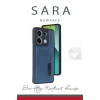 Mey İthalat®   Redmi Note 13 Pro 5G Kılıf Sara Kartvizitli Deri Kılıf - Taba