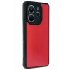 Mey İthalat®   Redmi Note 14 4G Kılıf Aras Deri Kapak - Kırmızı