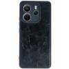 Mey İthalat®   Redmi Note 14 4G Kılıf Aras Deri Kapak - Siyah