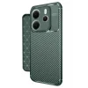 Mey İthalat®   Redmi Note 14 4G Kılıf Auto Focus Karbon Kapak - Koyu Yeşil