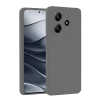 Mey İthalat®   Redmi Note 14 4G Kılıf First Silikon - Gri