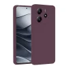 Mey İthalat®   Redmi Note 14 4G Kılıf First Silikon - Mürdüm