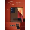 Mey İthalat®   Redmi Note 14 4G Kılıf Flip Cover - Kırmızı