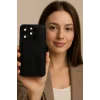 Mey İthalat®   Redmi Note 14 4G Kılıf Sara Kartvizitli Deri Kılıf - Koyu Yeşil