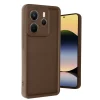 Mey İthalat®   Redmi Note 14 4G Kılıf Viera Silikon - Kahverengi