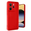 Mey İthalat®   Redmi Note 14 4G Kılıf Viera Silikon - Kırmızı