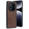 Mey İthalat®   Redmi Note 14 Pro 4G Kılıf Aras Deri Kapak - Taba