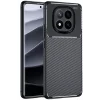 Mey İthalat®   Redmi Note 14 Pro 4G Kılıf Auto Focus Karbon Kapak - Siyah