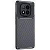 Mey İthalat®   Redmi Note 14 Pro 4G Kılıf Auto Focus Karbon Kapak - Siyah