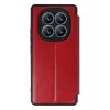 Mey İthalat®   Redmi Note 14 Pro 4G Kılıf Flip Cover - Kırmızı