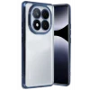 Mey İthalat®   Redmi Note 14 Pro 4G Kılıf  Lensli Silikon - Lacivert