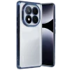 Mey İthalat®   Redmi Note 14 Pro 4G Kılıf  Lensli Silikon - Lacivert