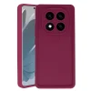 Mey İthalat®   Redmi Note 14 Pro 4G Kılıf Viera Silikon - Bordo