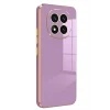 Mey İthalat®   Redmi Note 14 Pro 4G Kılıf Volet Silikon - Mor