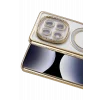 Mey İthalat®   Redmi Note 14 Pro 5G Joke Simli Magneticsafe Kılıf - Gold