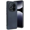 Mey İthalat®   Redmi Note 14 Pro 5G Kılıf Aras Deri Kapak - Lacivert